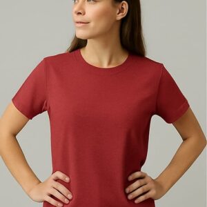Women Plain t-shirt -Red