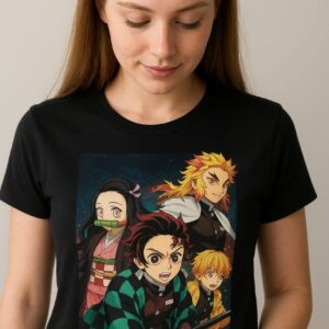 Women Oversized T-Shirt – Demon Slayer