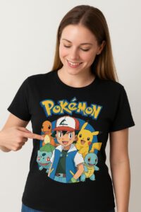 Women Oversized T-Shirt - Pokemon